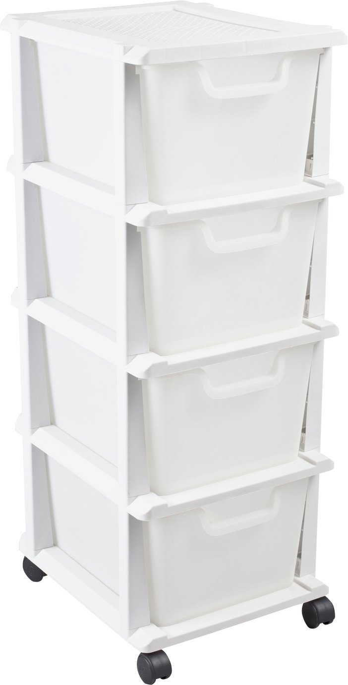 Argos Home 4 Drawer Plastic Tower Storage Unit Review