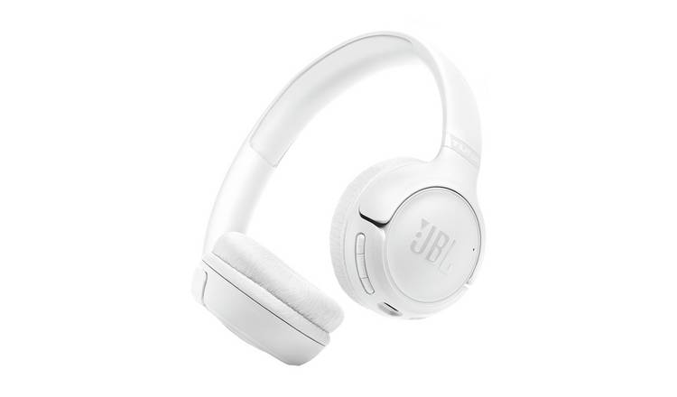JBL Tune 530BT On-Ear Bluetooth Wireless Headphones - White