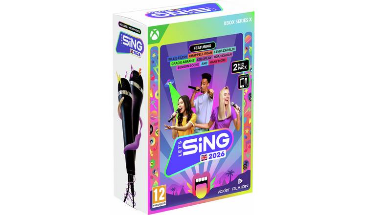 Lets Sing 2026 2-Mic Pack Xbox Series X Game Pre-Order