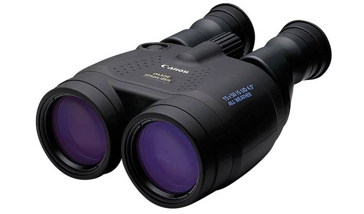 Canon Porro 4625A015 15X50 IS WP Black Binoculars