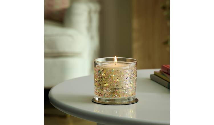 Argos Home Funfetti Refillable Gel Candle-Patchouli & Amber