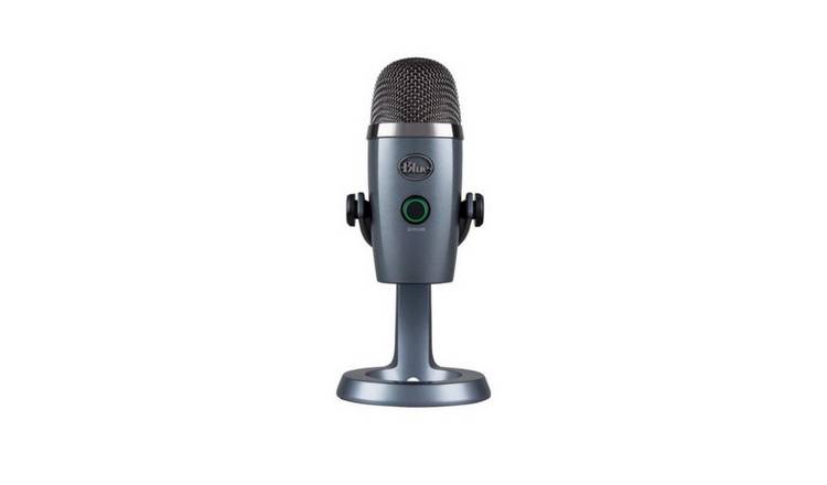 Blue Yeti Nano Streaming Gaming Podcast PC Microphone - Grey