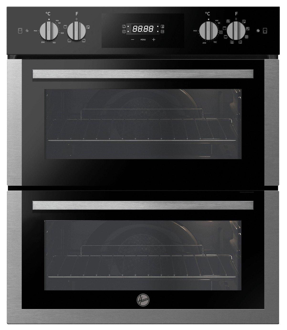 Hoover HO7DC3UB308B Built Under Double Oven - Black