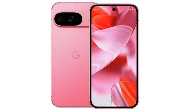 SIM Free Google Pixel 9 5G 128GB AI Mobile Phone - Peony