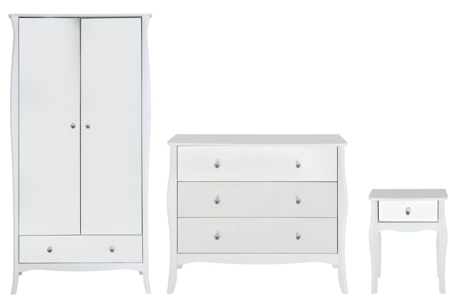 Argos Home Amelie 3 Piece 2 Door Mirror Wardrobe Set Review