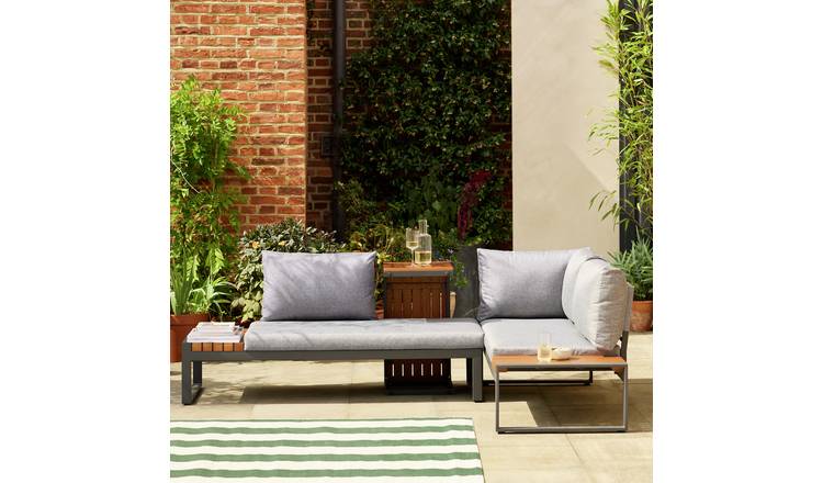 Habitat Multi Way Garden Modular 4 Seater Sofa Set - Grey