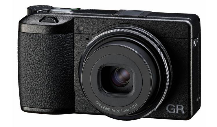 Ricoh GR IIIx HDF 24.24MP Compact Digital Camera - Black