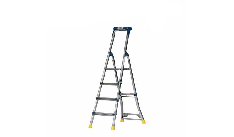 Werner Aluminium AdjustaStep PRO 4-Step Ladder