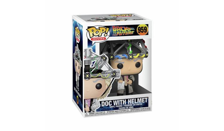 Funko POP Doctor Emmett Brown 4.75 Inch  Vinyl Figure 