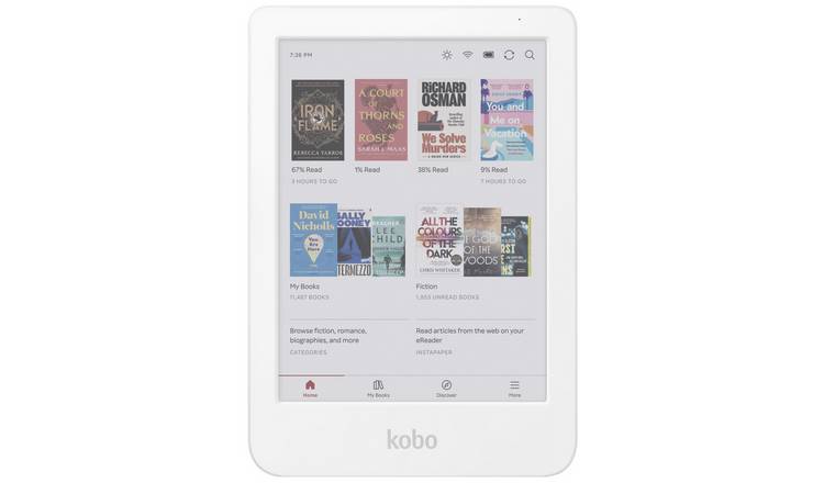 Kobo Clara Colour Wi-Fi & Bluetooth 16GB E-Reader - White