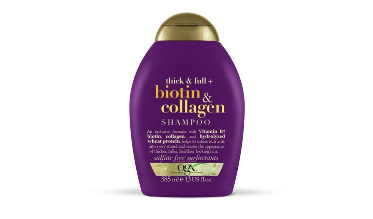 OGX Thick and Full Biotin & Collagen Shampoo 385ml