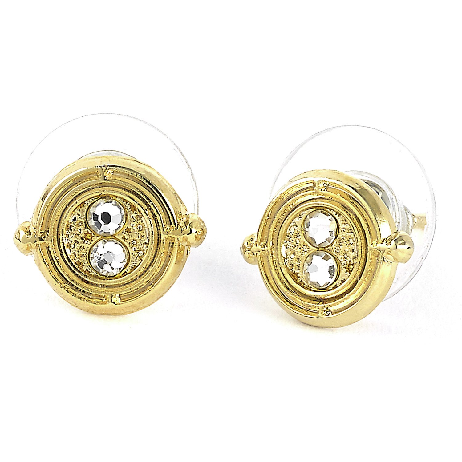 Harry Potter Gold Colour Fixed Time Turner Stud Earrings Review