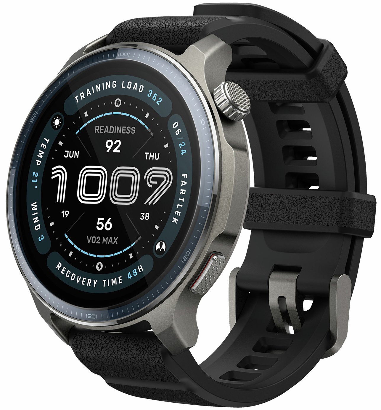 Amazfit Balance 2 Smart Watch - Black