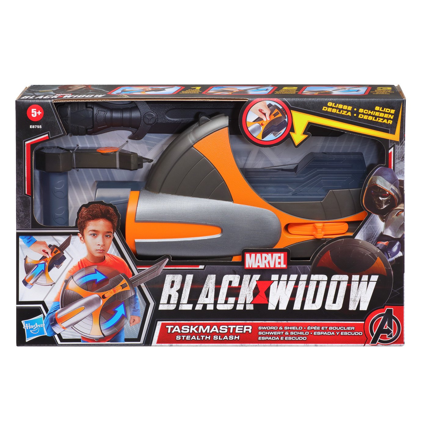 Marvel Black Widow Taskmaster Stealth Slash Sword and Shield Review