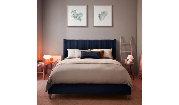 Silentnight Slumber Fabric Superking Headboard - Blue