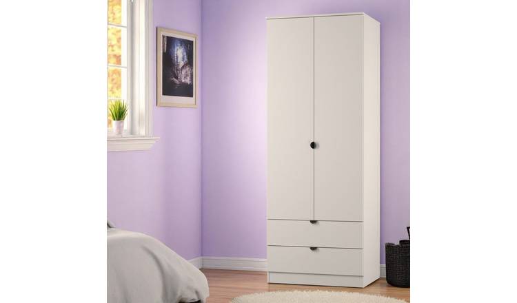 Welcome Canmore 2 Door 2 Drawer Wardrobe - Beige