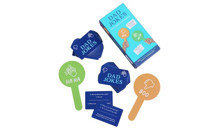 Argos Home Dad Jokes and Reaction Paddles