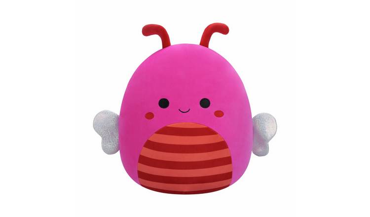 Squishmallows 12-Inch Mara The Hot Pink Bee Soft Toy	