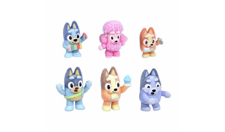 Bluey Fuzzies Deluxe Collectible Figure 