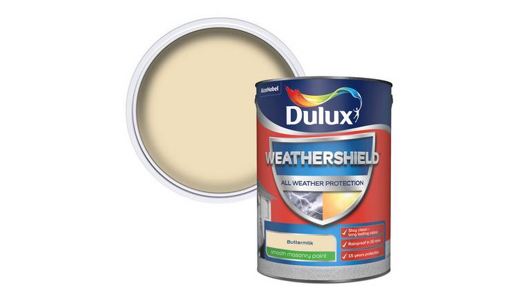 Dulux Weather Shield Buttermilk - 5L