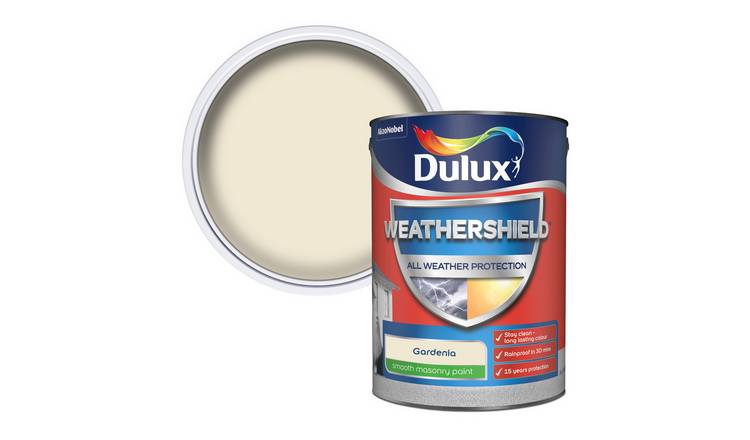 Dulux Weathershield All Weather Matt Paint 5L - Gardenia