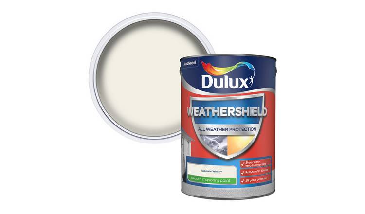 Dulux Weathershield All Weather Matt Paint 5L -Jasmine White