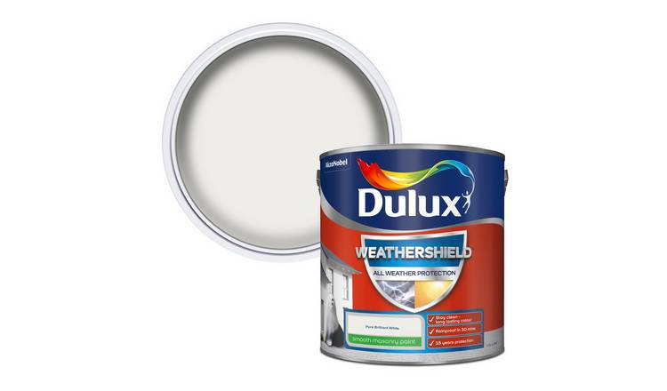 Dulux Weathershield All Weather Matt Paint 2.5L - White