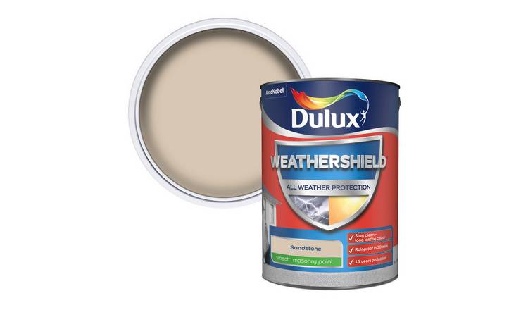 Dulux Weathershield All Weather Matt Paint 5L - Sandstone