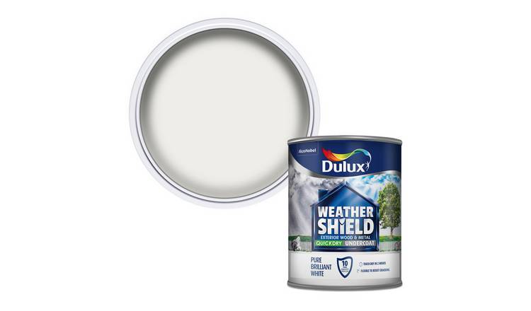 Dulux Weather Shield Pure Brilliant White - 750ml