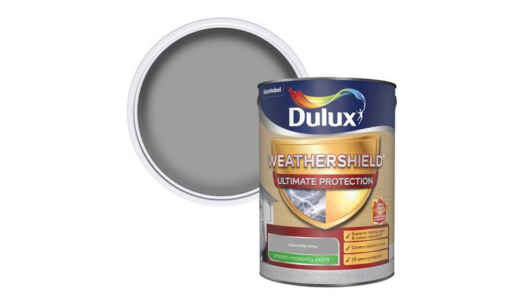 Dulux Weathershield Ultimate Protection Matt Paint 5L - Grey
