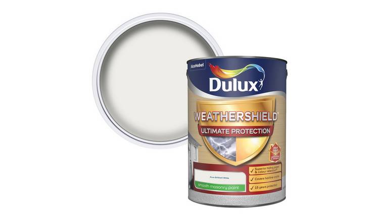 Dulux Weathershield Matt Paint 5L - White