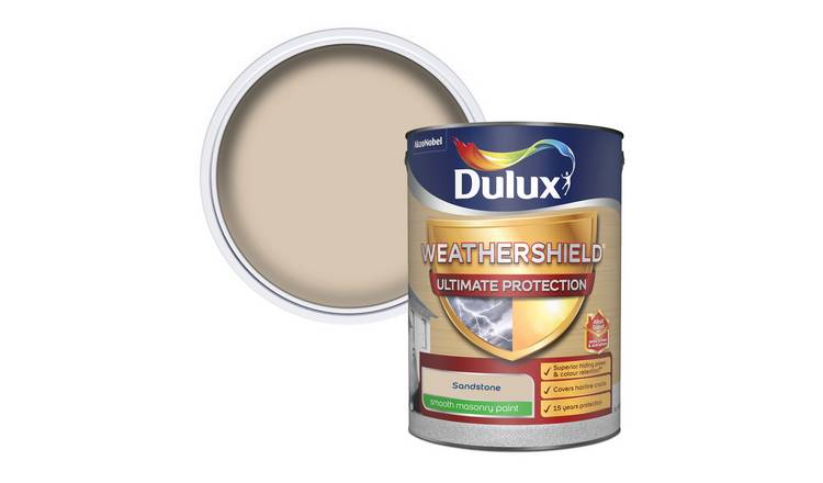 Dulux Weathershield Matt Paint 5L - Sandstone