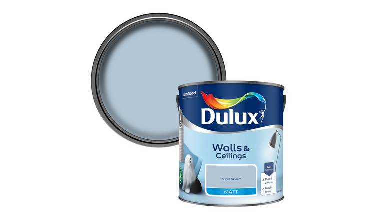 Dulux Walls & Ceilings Matt Bright Skies – 2.5L