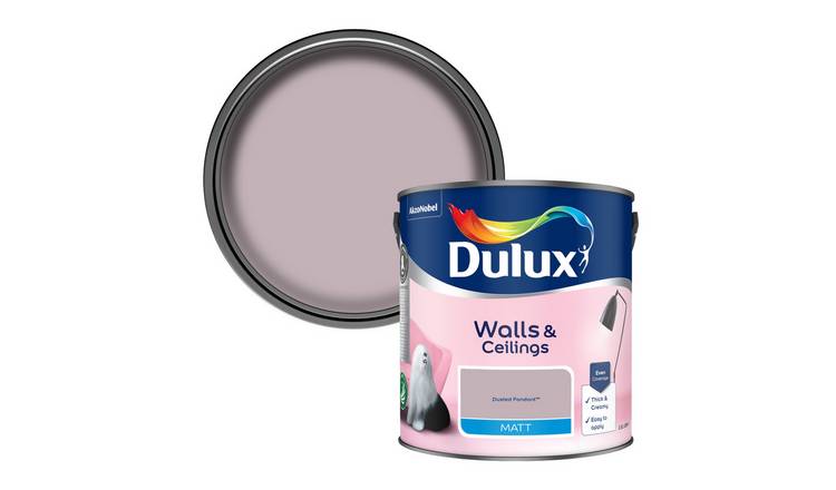Dulux Walls & Ceilings Matt Paint 2.5L - Dusted Fondant