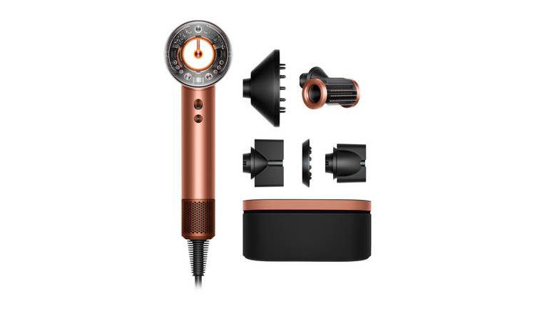 Dyson Supersonic Nural Amber Silk Straight Wavy