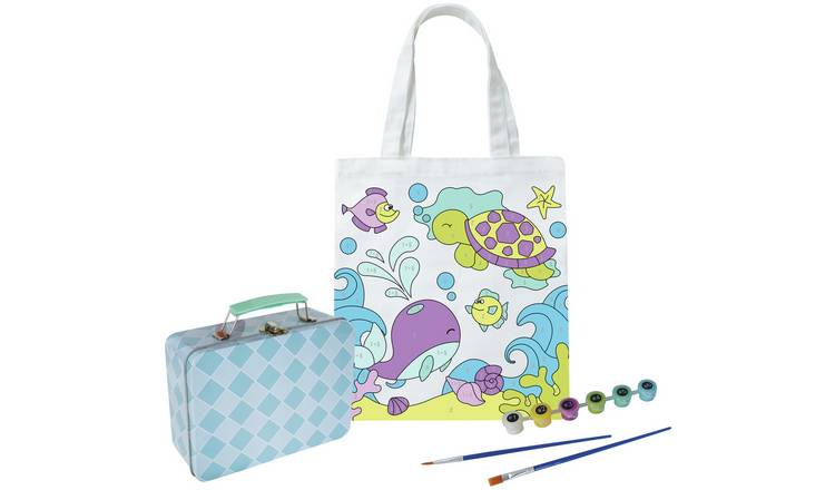 Chad Valley Be U Ocean Paint By Numbers Tote