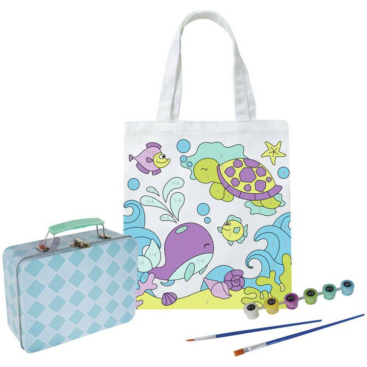 Chad Valley Be U Ocean Paint By Numbers Tote 0