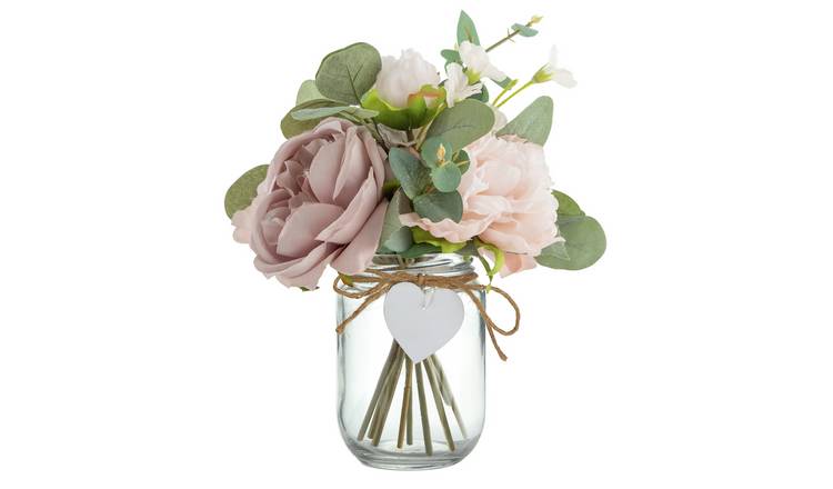 Faux Floral Vase