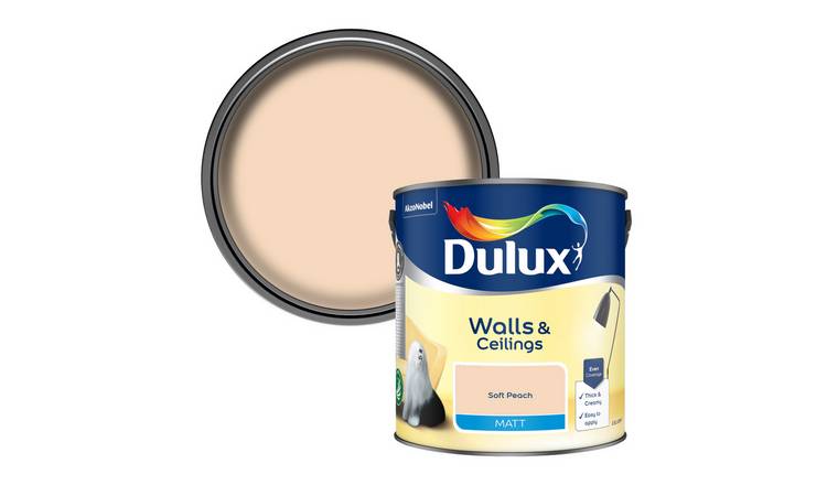 Dulux Walls & Ceilings Matt Soft Peach - 2.5L