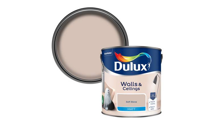 Dulux Walls & Ceilings Matt Soft Stone - 2.5L