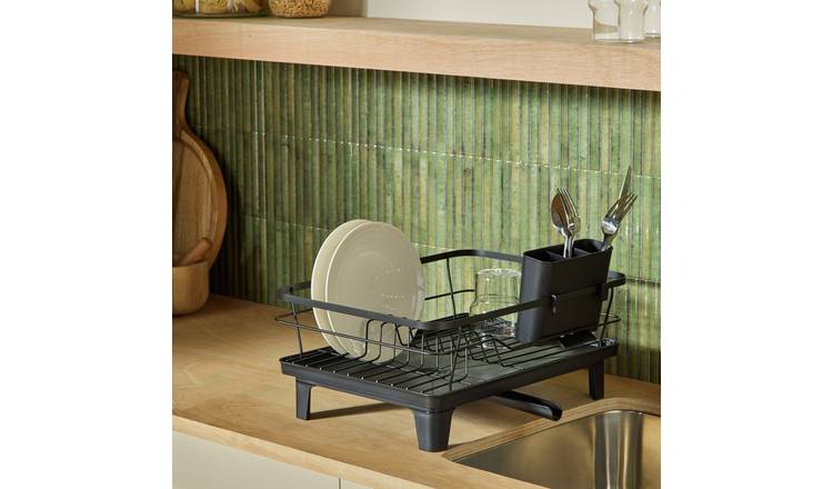 Argos Home Dish Rack - Black