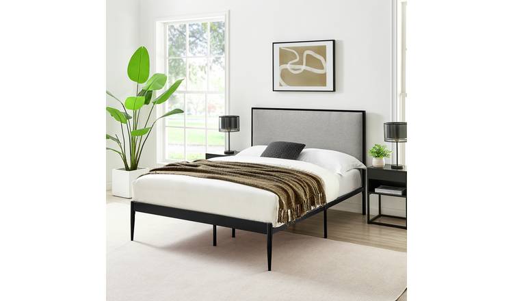 Argos Home Sadie Small Double Metal Bed Frame - Black