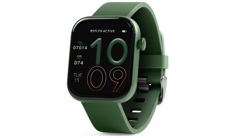 Reflex Active Series 40 Amoled Green Calling Smart Watch