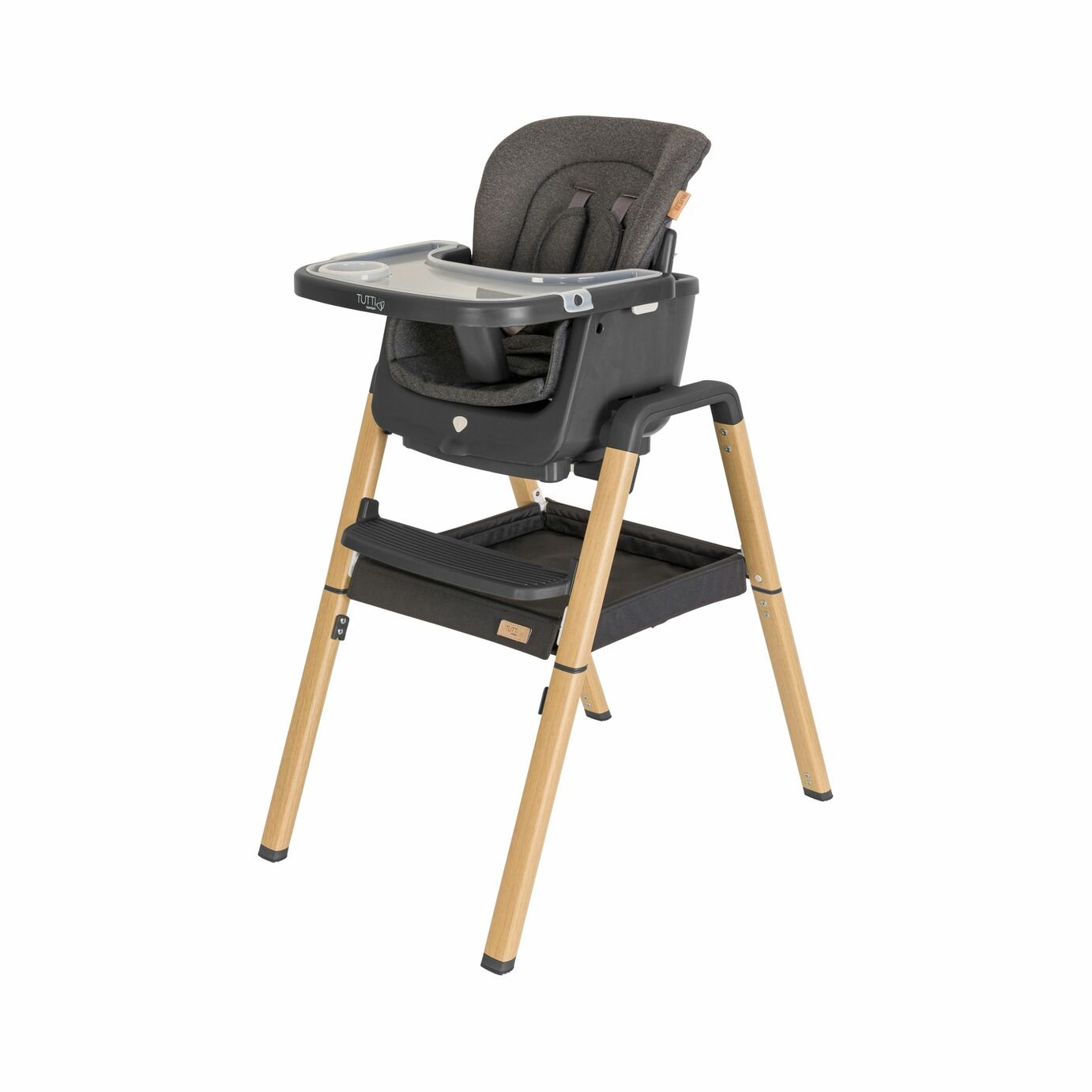 Nova Evolutionary Highchair - Oak Grey