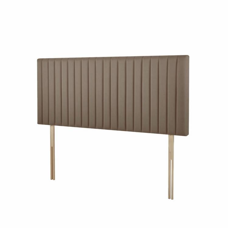Silentnight Dusk Fabric Kingsize Headboard - Mink 0