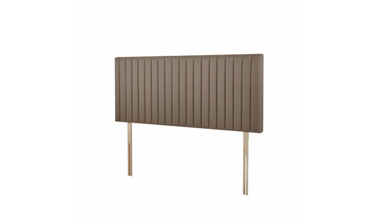 Silentnight Dusk Fabric Single Headboard - Mink