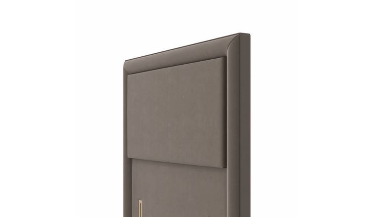 Silentnight Palermo Fabric Kingsize Headboard - Mink