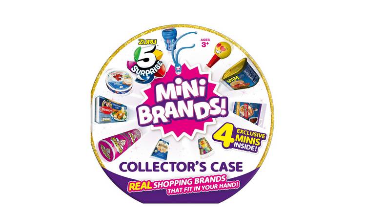 5 Surprise Mini Brands Series 5 Collector's Case with 5 Exclusive