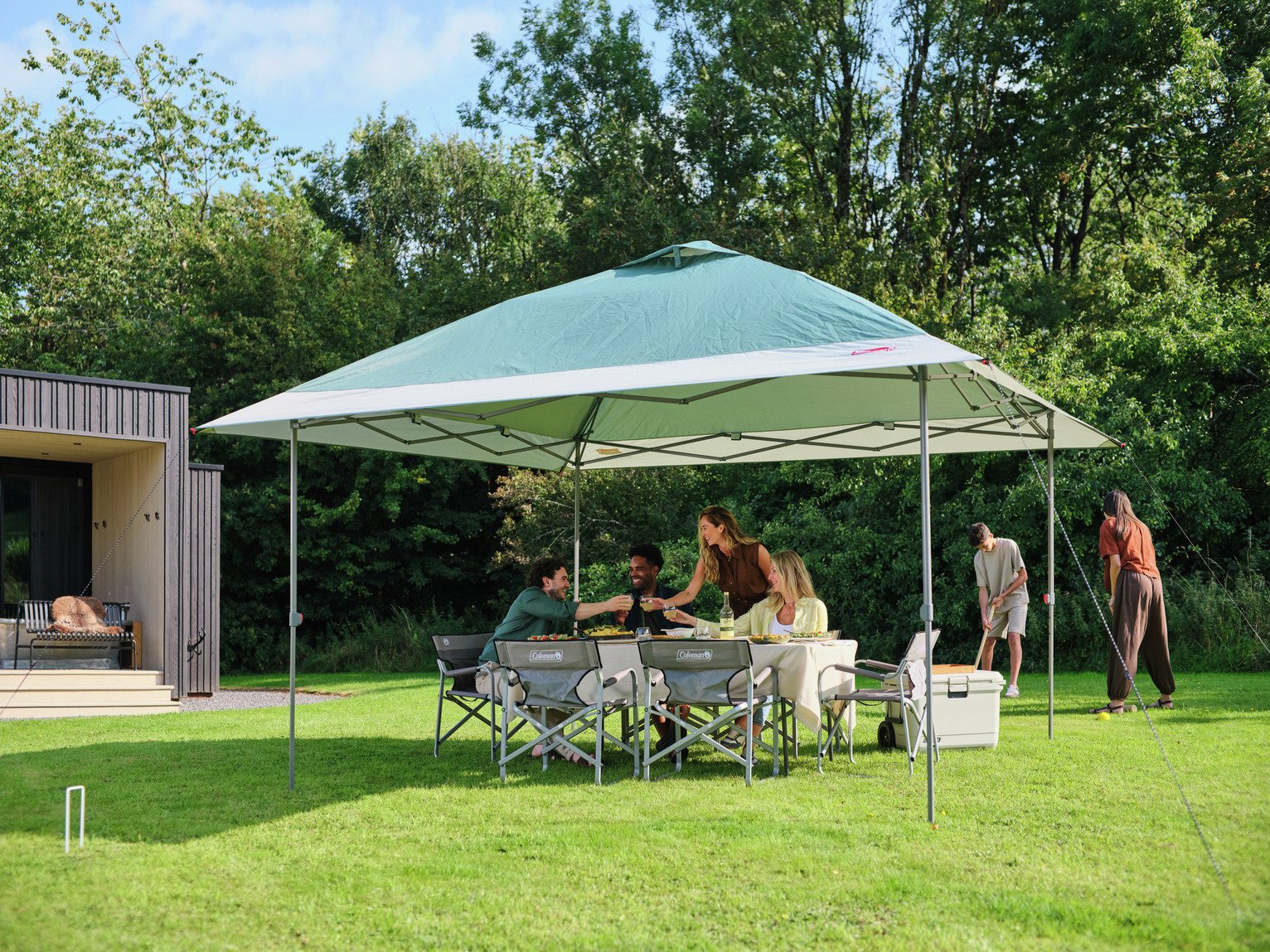 売却予約済みColeman POP UP SHELTER Buy Coleman FastPitch OnePush Pop?Up Shelter - Large | Tents | Argos