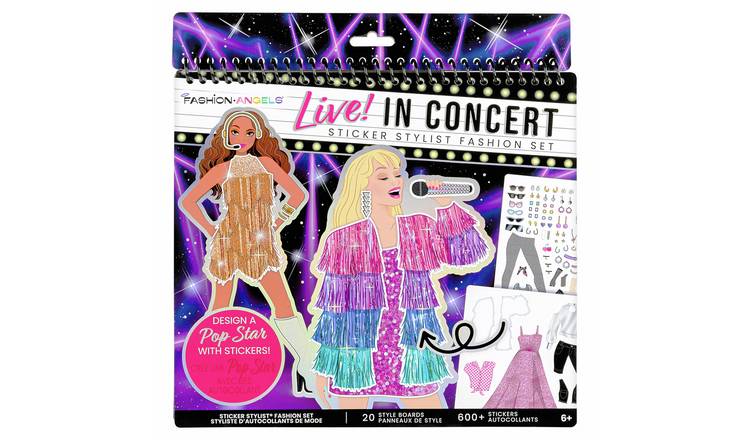 Fashion Angels Live! In Concert Sticker Stylist Set 